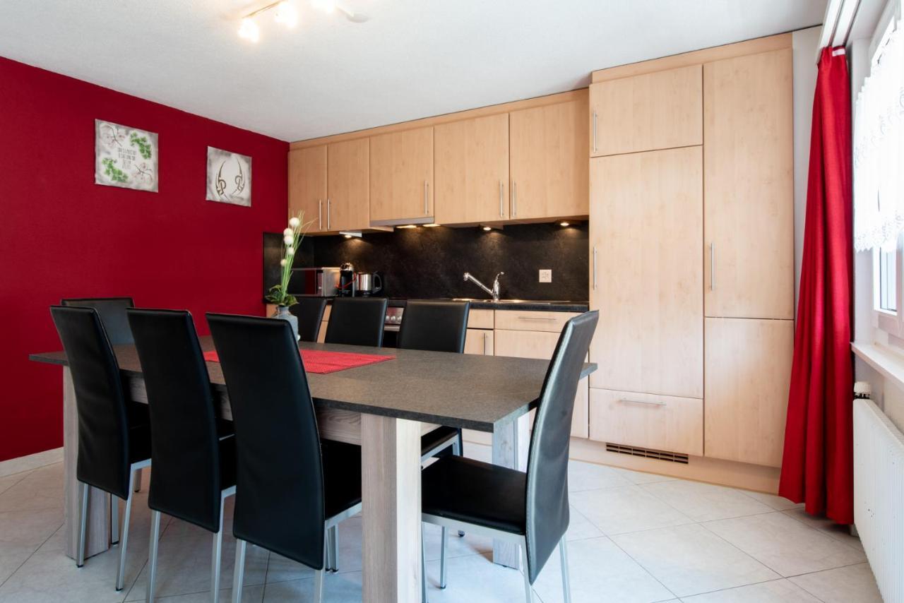 Haus Aurora Apartment Saas-Grund Bagian luar foto