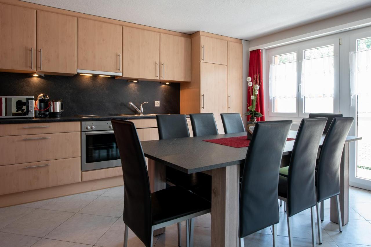 Haus Aurora Apartment Saas-Grund Bagian luar foto