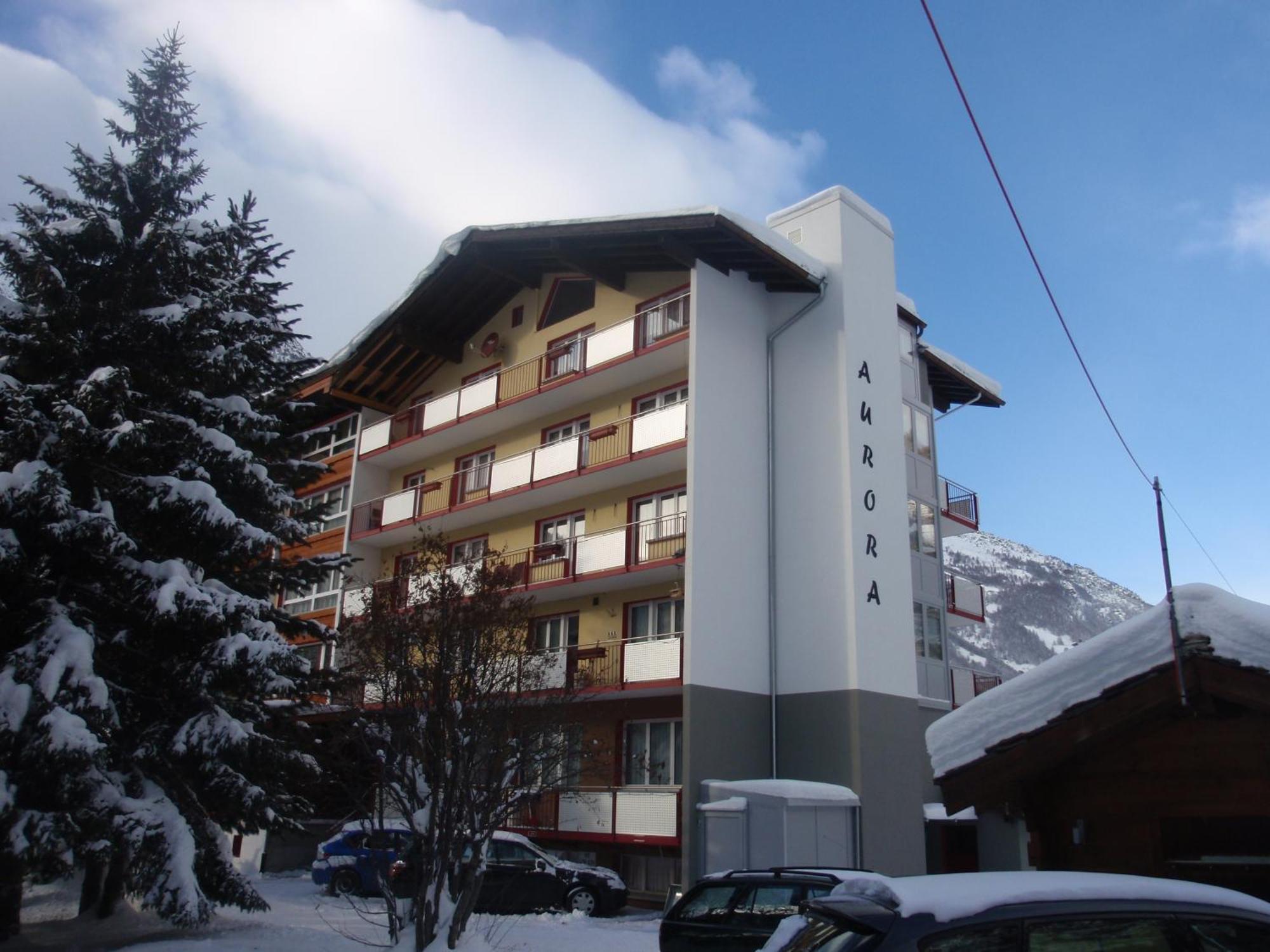 Haus Aurora Apartment Saas-Grund Bagian luar foto